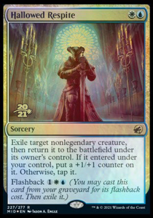 Hallowed Respite [Innistrad: Midnight Hunt Prerelease Promos] | Game Grid - Logan