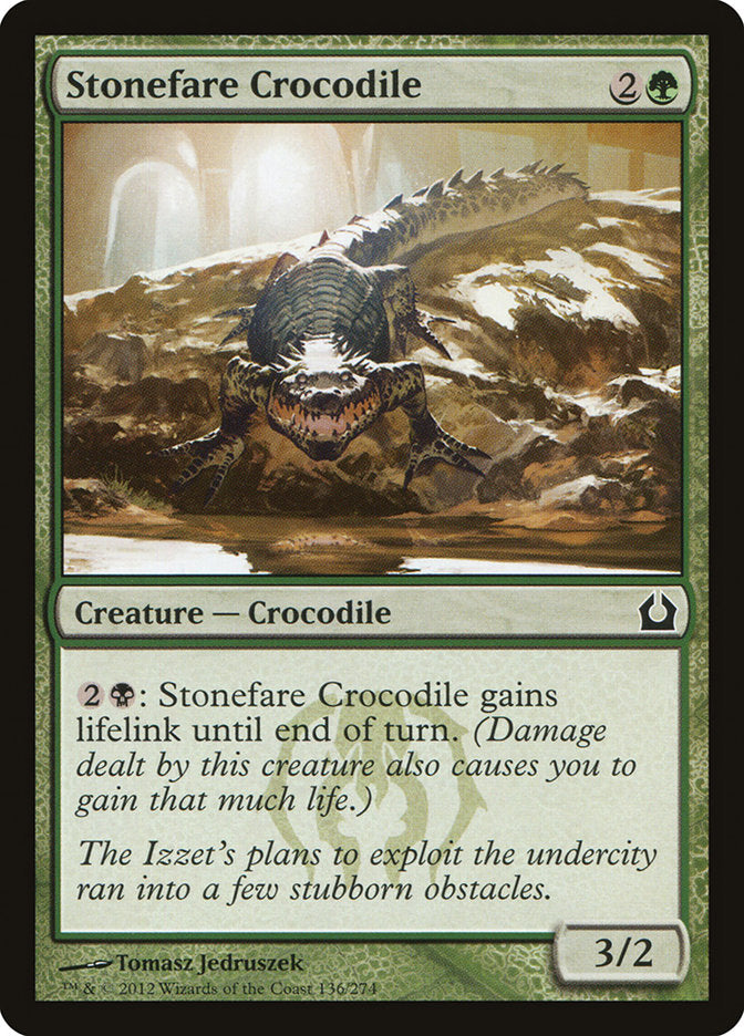 Stonefare Crocodile [Return to Ravnica] | Game Grid - Logan