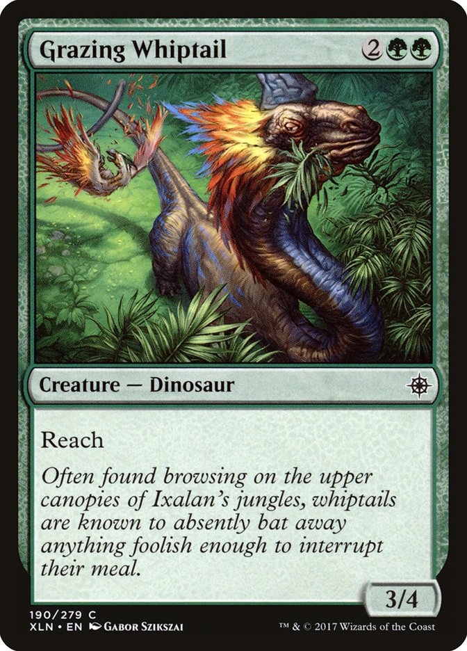 Grazing Whiptail [Ixalan] | Game Grid - Logan