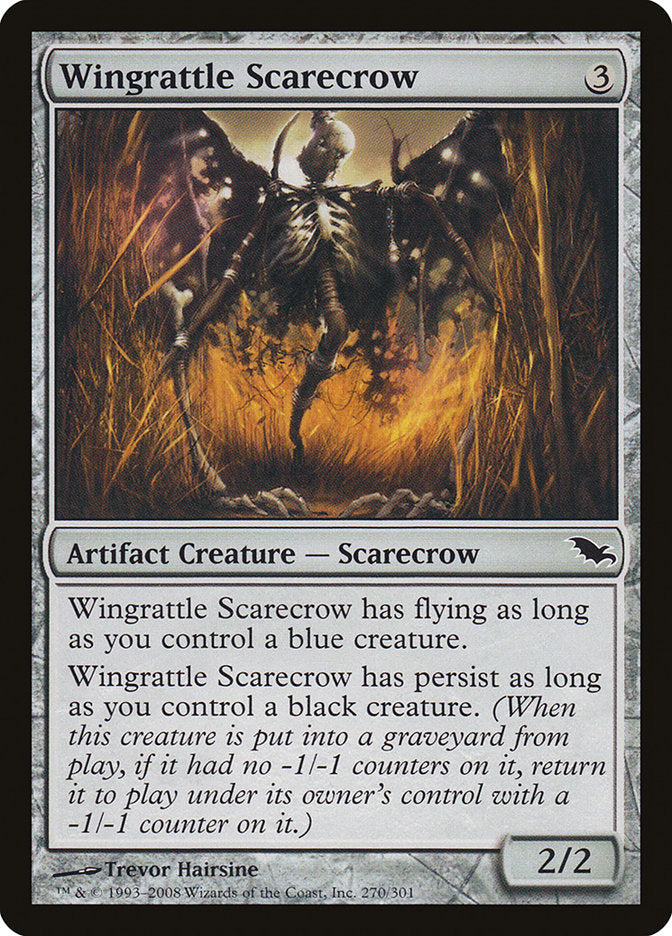 Wingrattle Scarecrow [Shadowmoor] | Game Grid - Logan