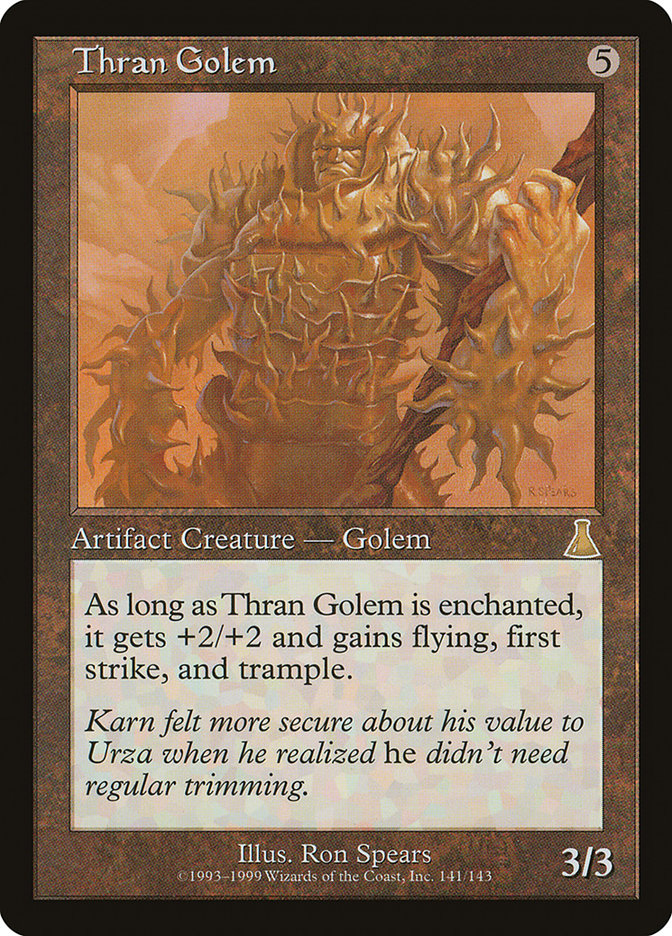 Thran Golem [Urza's Destiny] | Game Grid - Logan