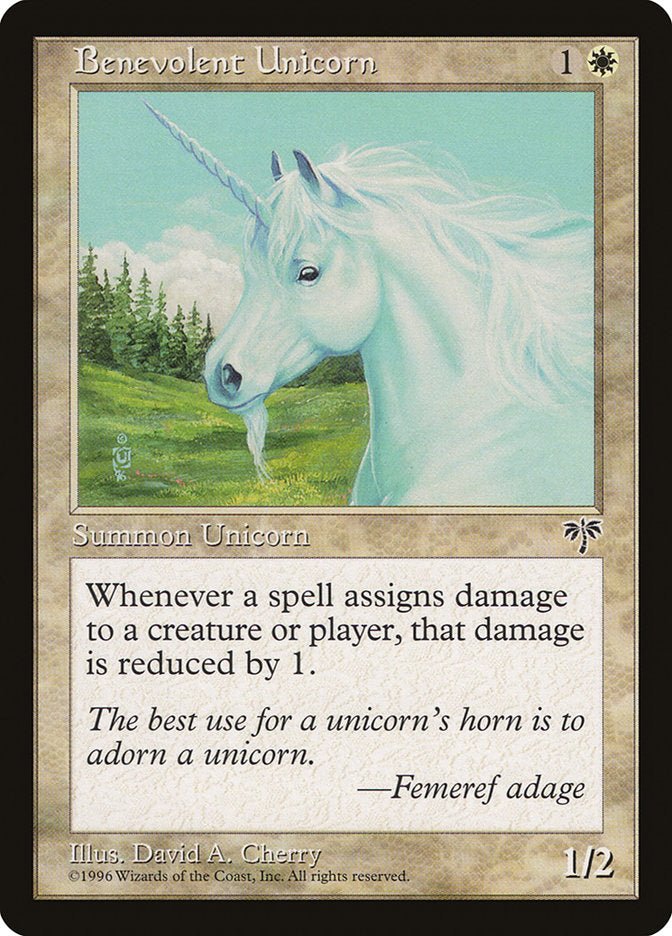 Benevolent Unicorn [Mirage] | Game Grid - Logan