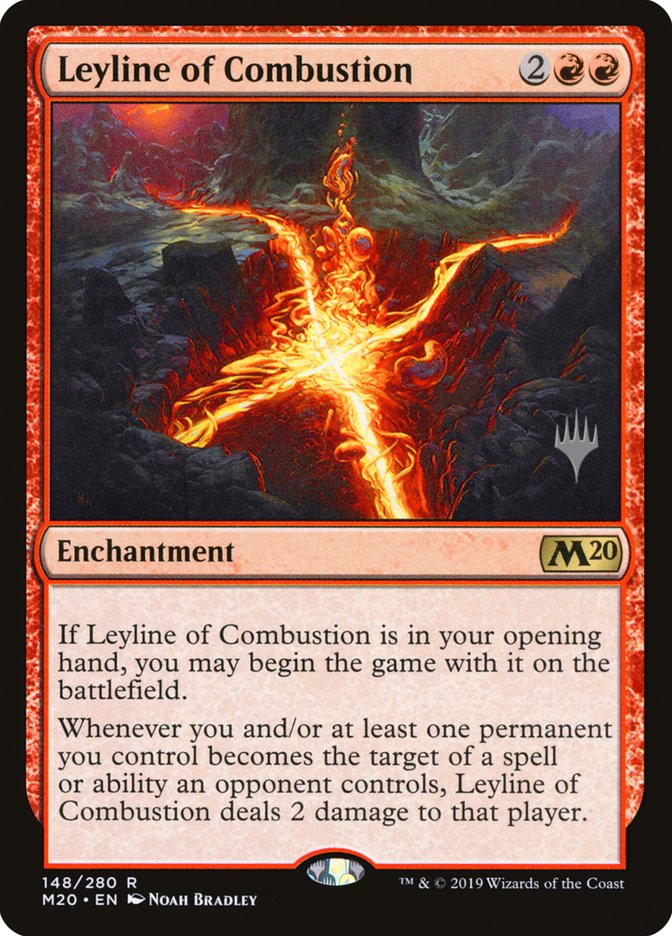 Leyline of Combustion (Promo Pack) [Core Set 2020 Promos] | Game Grid - Logan
