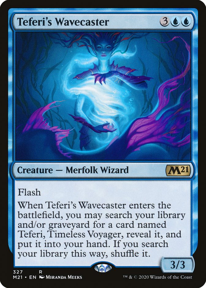 Teferi's Wavecaster [Core Set 2021] | Game Grid - Logan