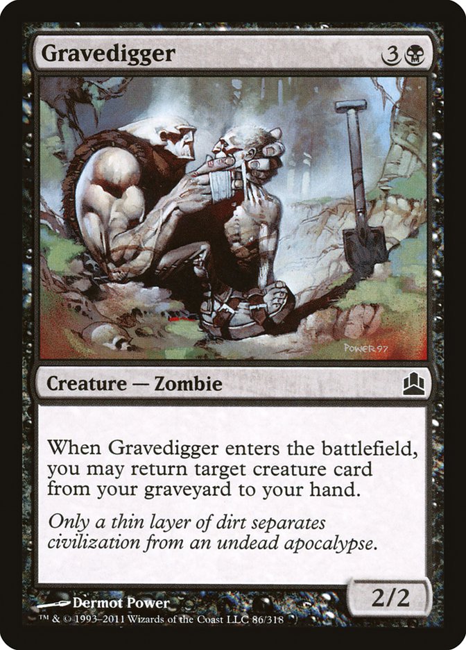 Gravedigger [Commander 2011] | Game Grid - Logan