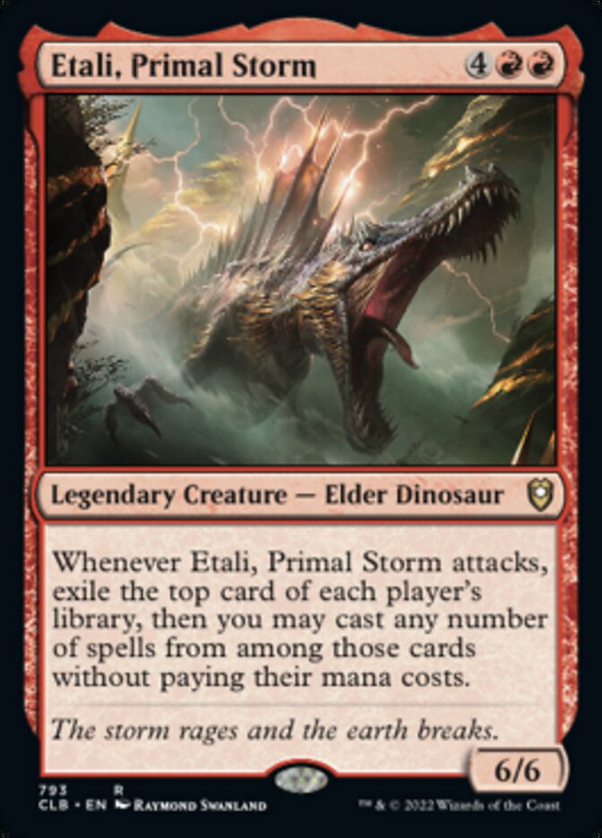 Etali, Primal Storm [Commander Legends: Battle for Baldur's Gate] | Game Grid - Logan