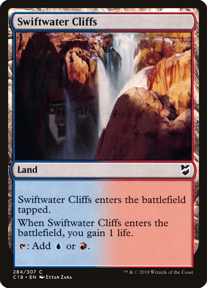 Swiftwater Cliffs [Commander 2018] | Game Grid - Logan