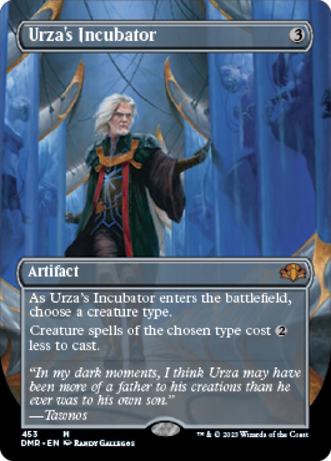 Urza's Incubator (Borderless Alternate Art) [Dominaria Remastered] | Game Grid - Logan