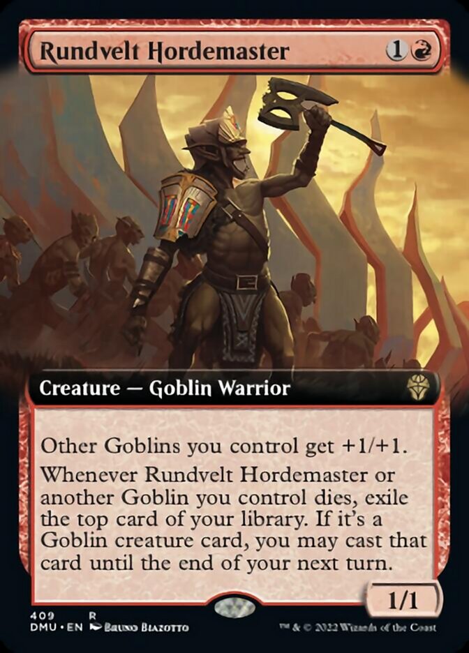 Rundvelt Hordemaster (Extended Art) [Dominaria United] | Game Grid - Logan