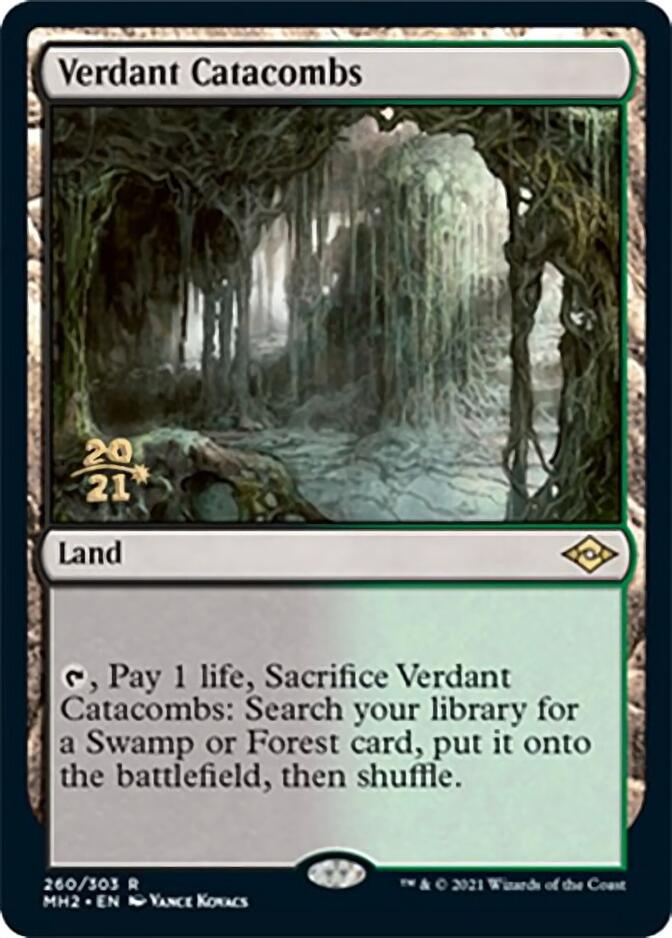 Verdant Catacombs [Modern Horizons 2 Prerelease Promos] | Game Grid - Logan