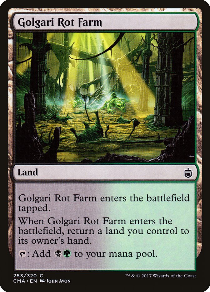 Golgari Rot Farm [Commander Anthology] | Game Grid - Logan
