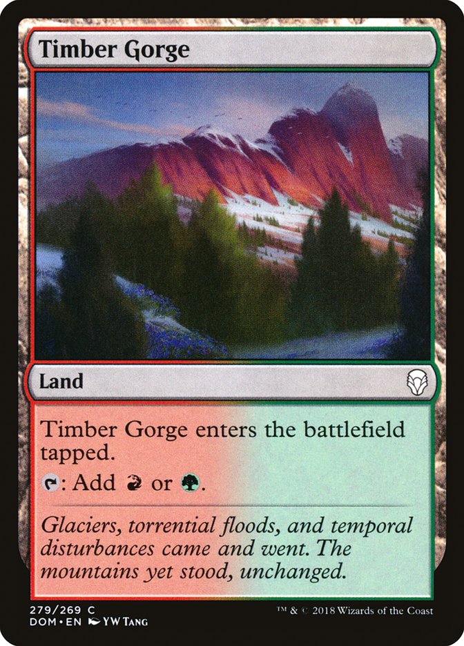 Timber Gorge [Dominaria] | Game Grid - Logan