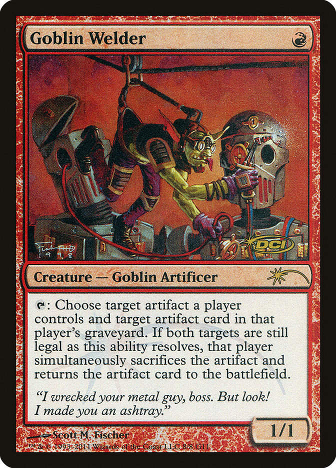 Goblin Welder [Judge Gift Cards 2011] | Game Grid - Logan