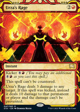 Urza's Rage (Foil Etched) [Strixhaven: School of Mages Mystical Archive] | Game Grid - Logan