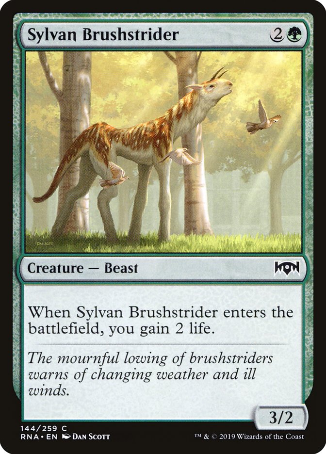 Sylvan Brushstrider [Ravnica Allegiance] | Game Grid - Logan