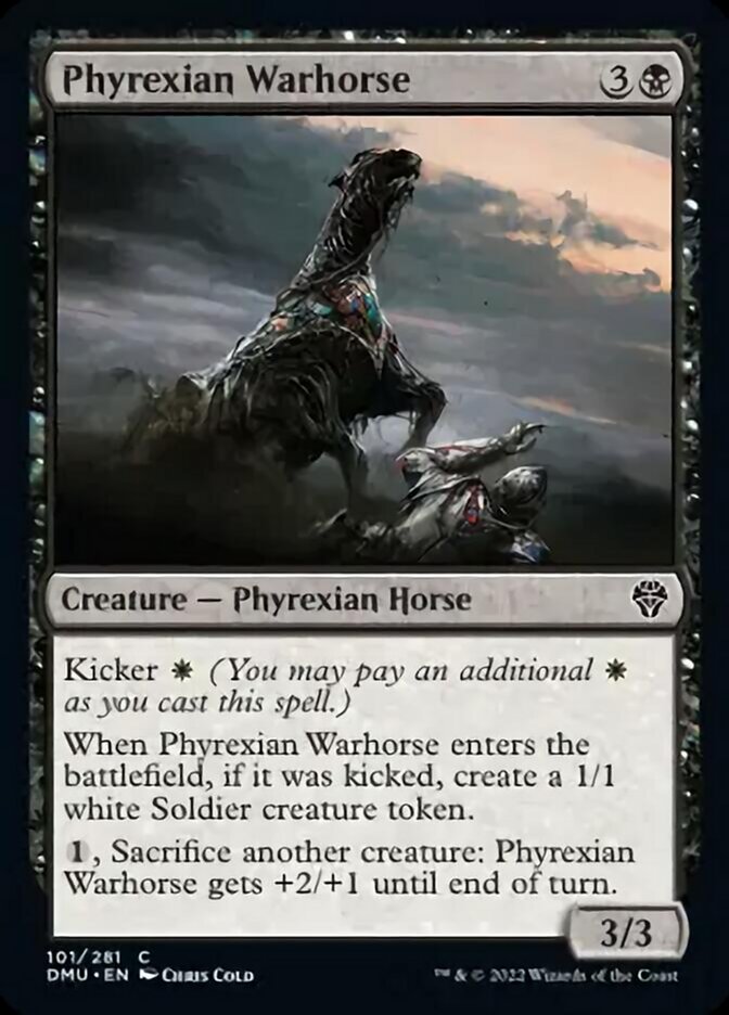 Phyrexian Warhorse [Dominaria United] | Game Grid - Logan