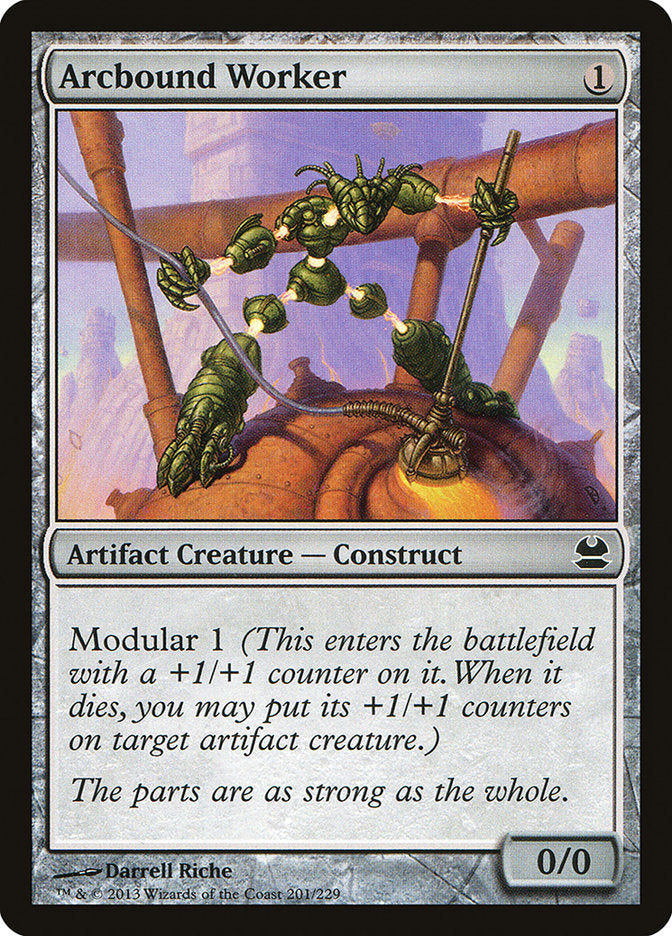 Arcbound Worker [Modern Masters] | Game Grid - Logan