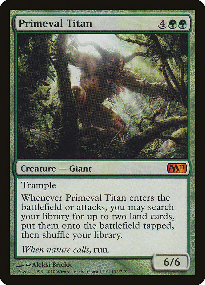 Primeval Titan [Magic 2011] | Game Grid - Logan