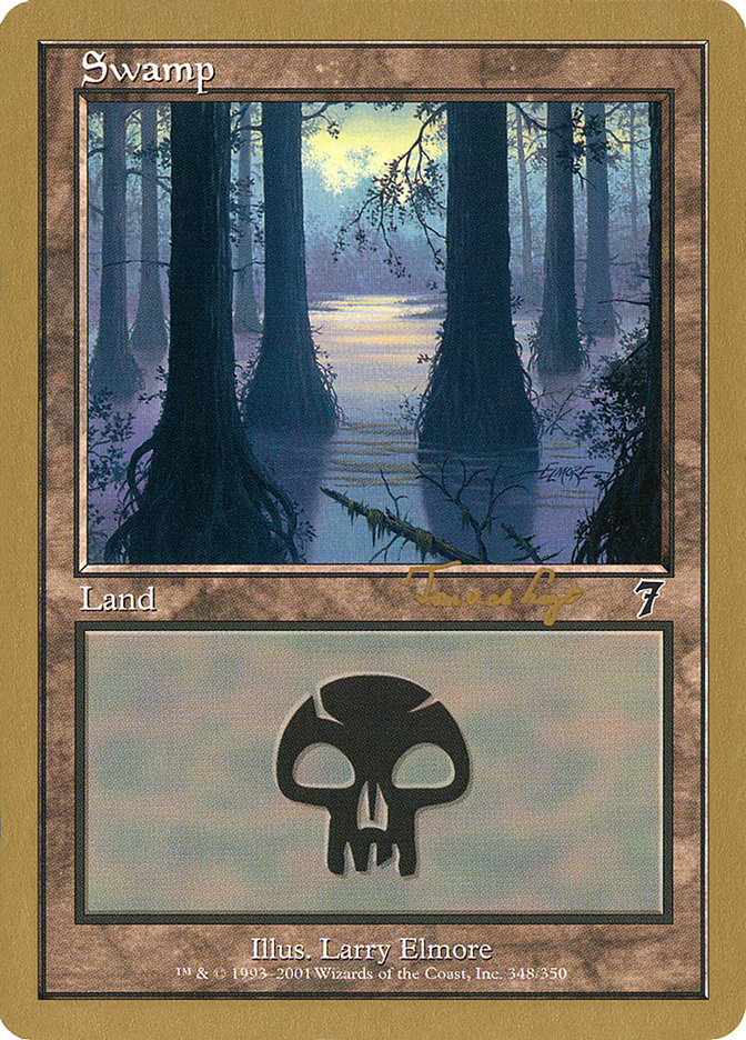 Swamp (tvdl348) (Tom van de Logt) [World Championship Decks 2001] | Game Grid - Logan