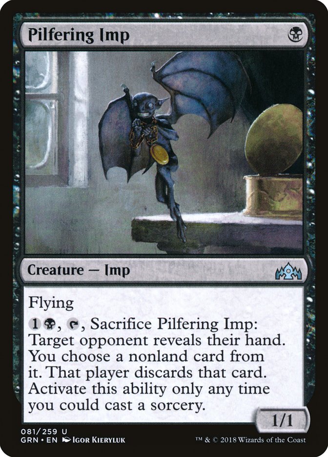 Pilfering Imp [Guilds of Ravnica] | Game Grid - Logan