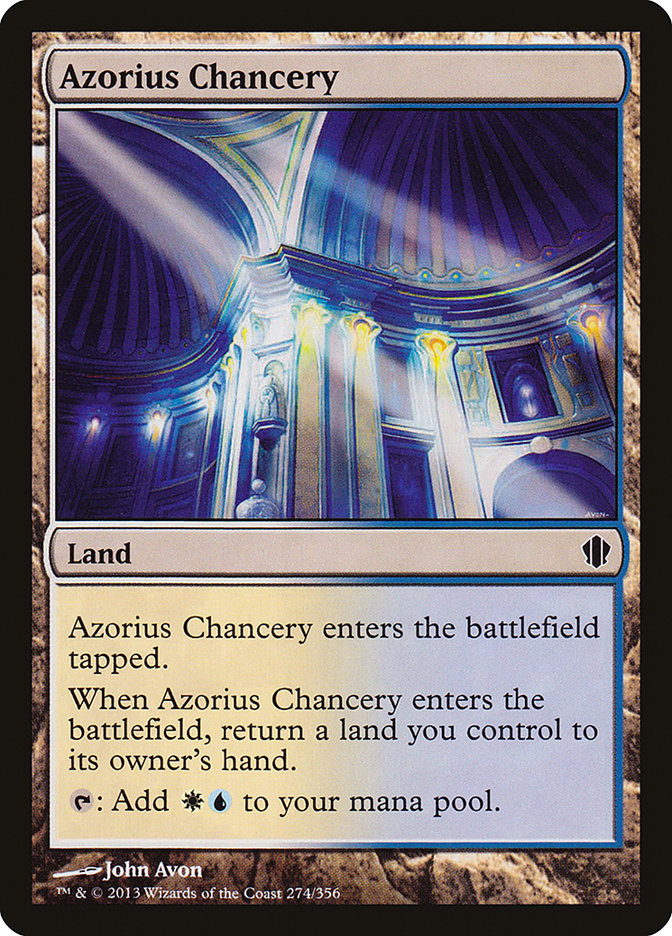 Azorius Chancery [Commander 2013] | Game Grid - Logan