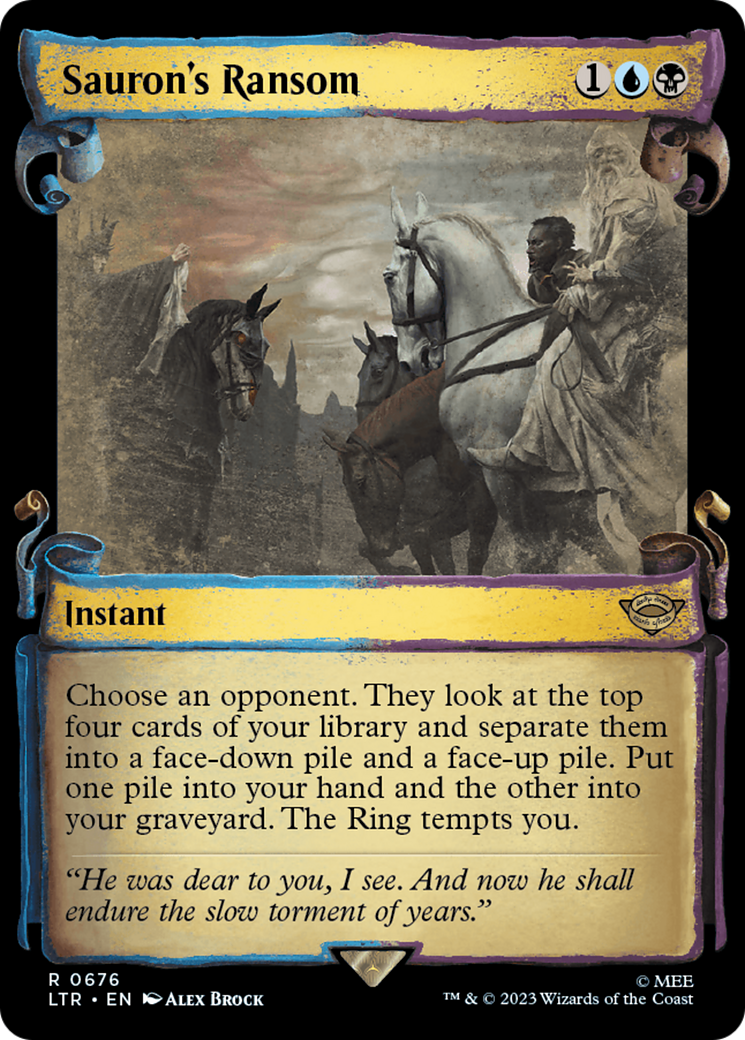 Sauron's Ransom [The Lord of the Rings: Tales of Middle-Earth Showcase Scrolls] | Game Grid - Logan