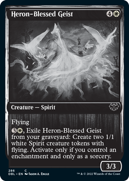 Heron-Blessed Geist [Innistrad: Double Feature] | Game Grid - Logan