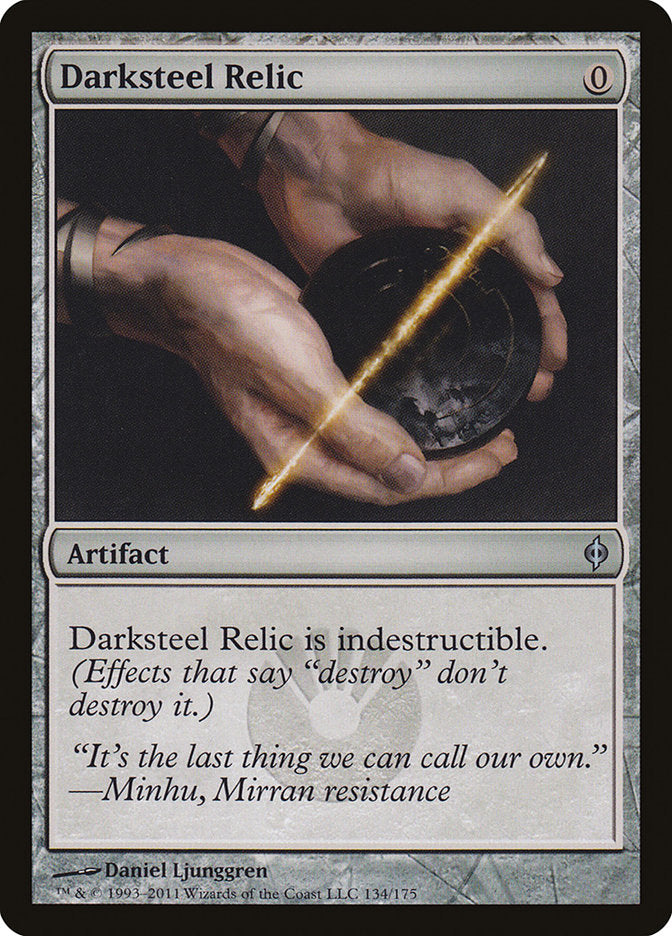 Darksteel Relic [New Phyrexia] | Game Grid - Logan