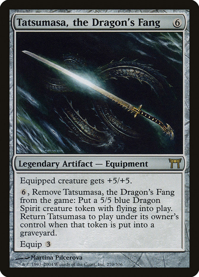 Tatsumasa, the Dragon's Fang [Champions of Kamigawa] | Game Grid - Logan