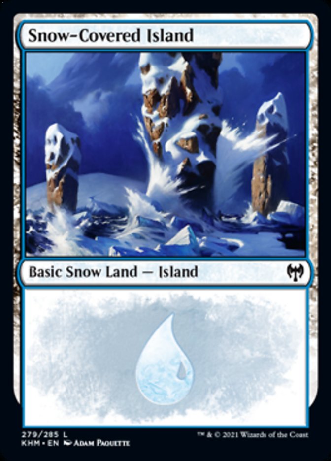 Snow-Covered Island (279) [Kaldheim] | Game Grid - Logan