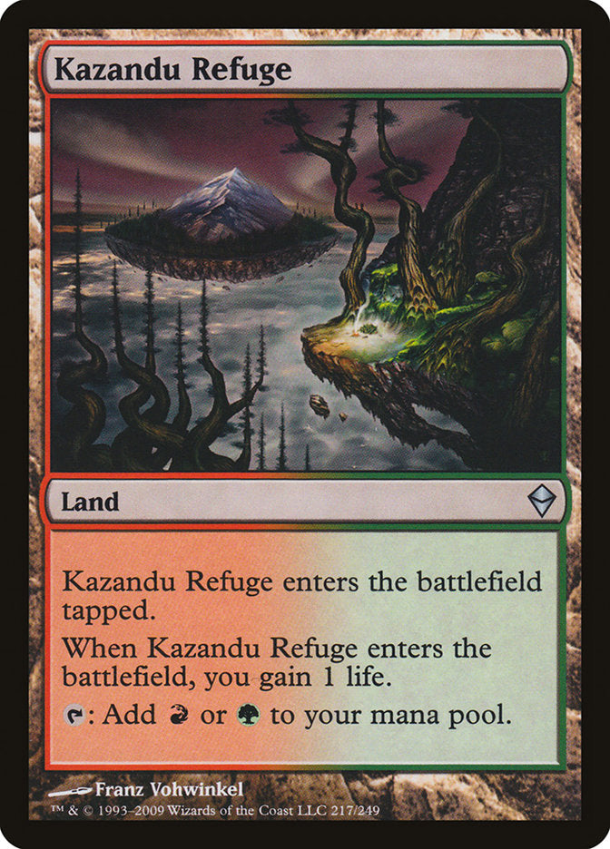 Kazandu Refuge [Zendikar] | Game Grid - Logan