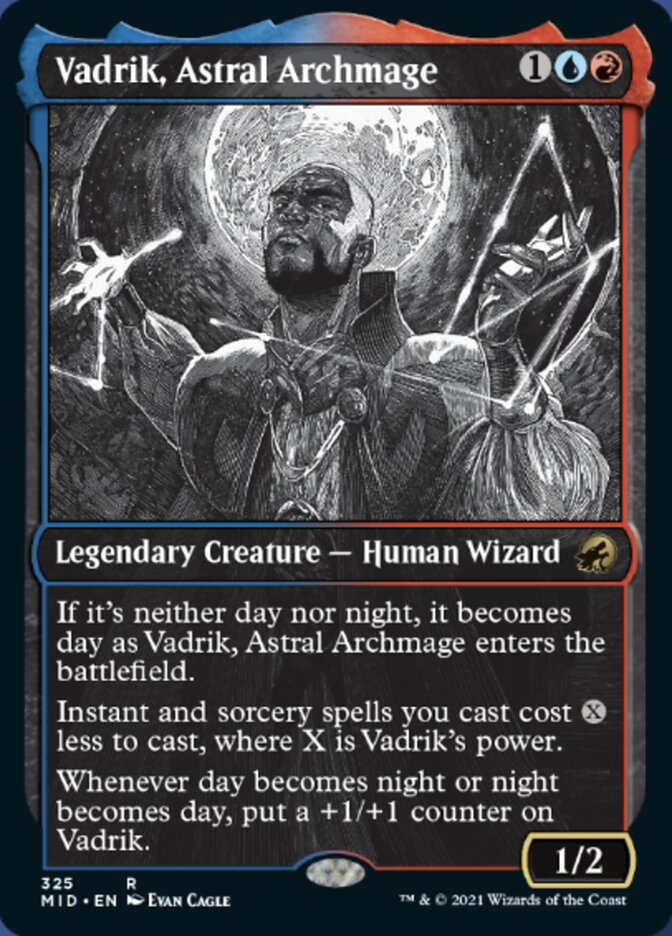 Vadrik, Astral Archmage (Showcase Eternal Night) [Innistrad: Midnight Hunt] | Game Grid - Logan