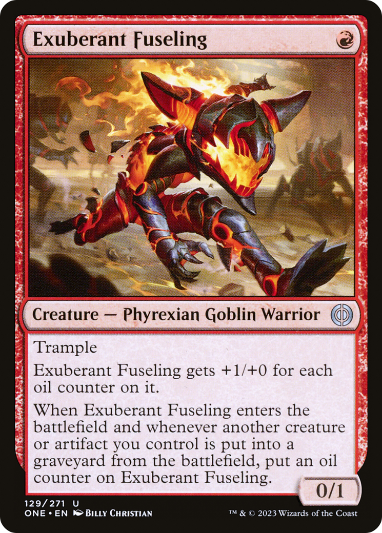 Exuberant Fuseling [Phyrexia: All Will Be One] | Game Grid - Logan