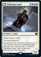 Enduring Angel // Angelic Enforcer [Innistrad: Midnight Hunt] | Game Grid - Logan