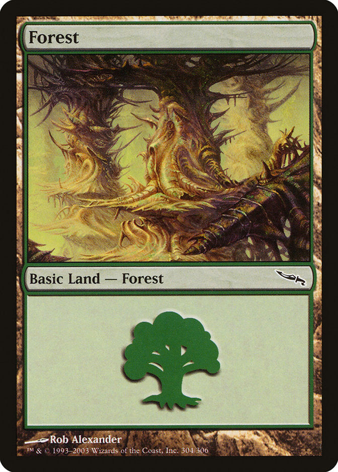 Forest (304) [Mirrodin] | Game Grid - Logan