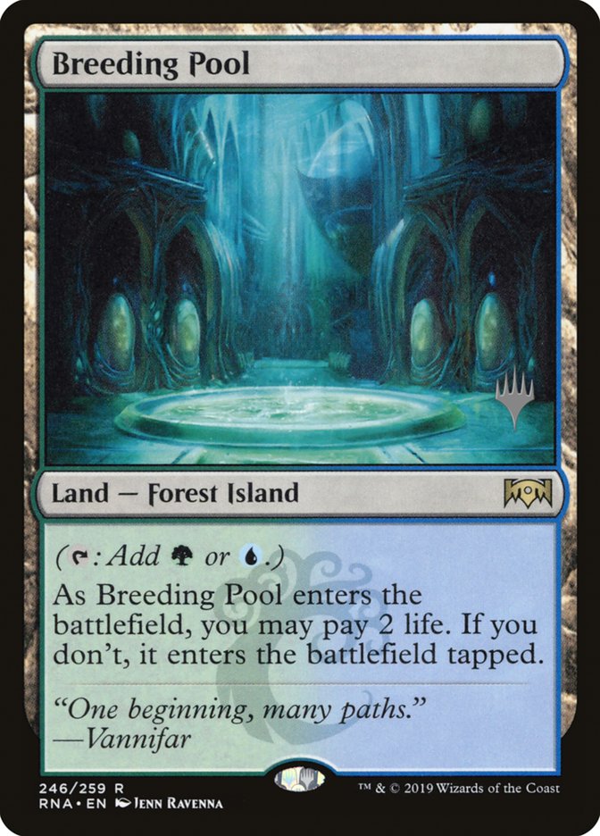 Breeding Pool (Promo Pack) [Ravnica Allegiance Promos] | Game Grid - Logan