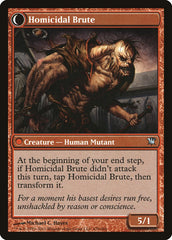 Civilized Scholar // Homicidal Brute [Innistrad] | Game Grid - Logan