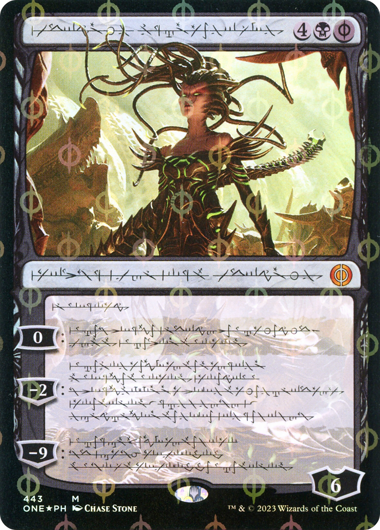 Vraska, Betrayal's Sting (Phyrexian Step-and-Compleat Foil) [Phyrexia: All Will Be One] | Game Grid - Logan