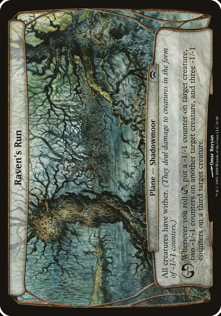 Raven's Run (Planes) [Planechase Planes] | Game Grid - Logan