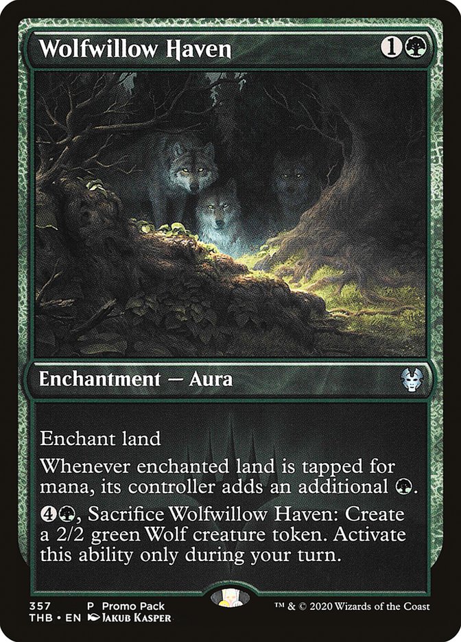 Wolfwillow Haven (Promo Pack) [Theros Beyond Death Promos] | Game Grid - Logan