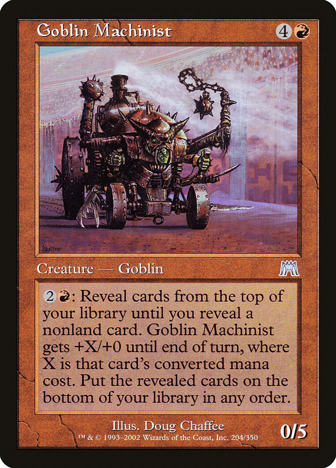 Goblin Machinist [Onslaught] | Game Grid - Logan