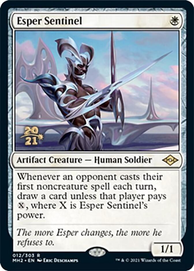 Esper Sentinel [Modern Horizons 2 Prerelease Promos] | Game Grid - Logan