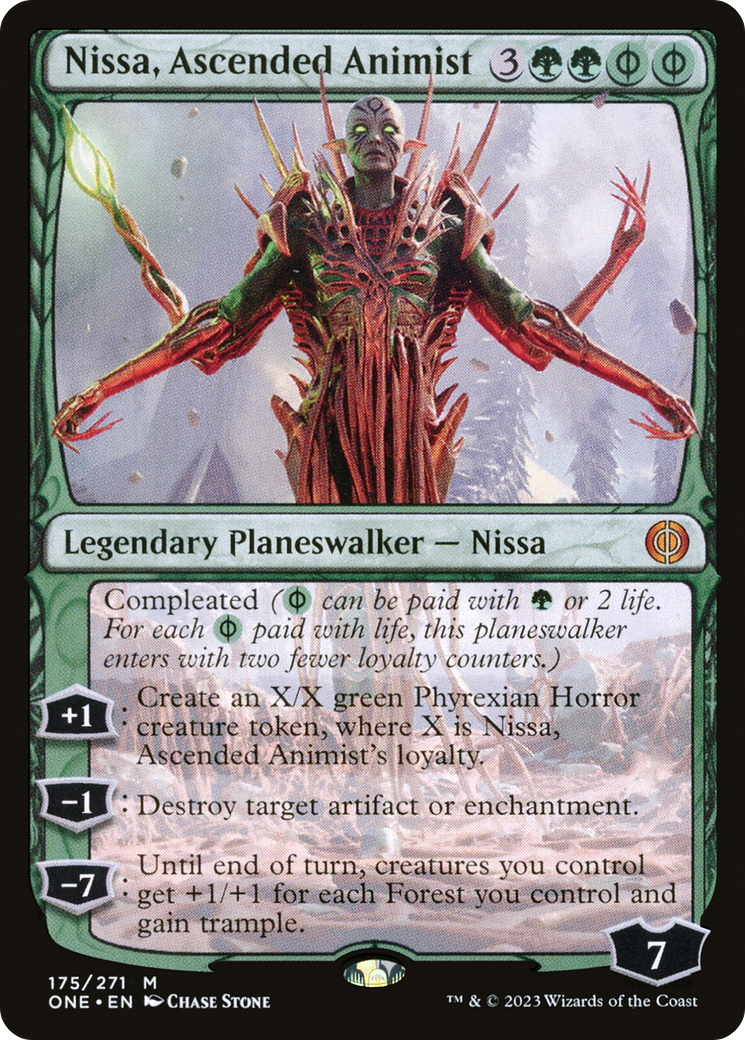 Nissa, Ascended Animist [Phyrexia: All Will Be One] | Game Grid - Logan