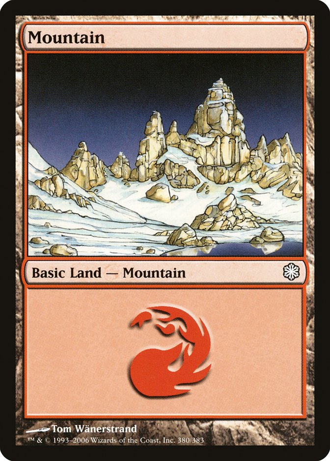 Mountain (380) [Coldsnap Theme Decks] | Game Grid - Logan