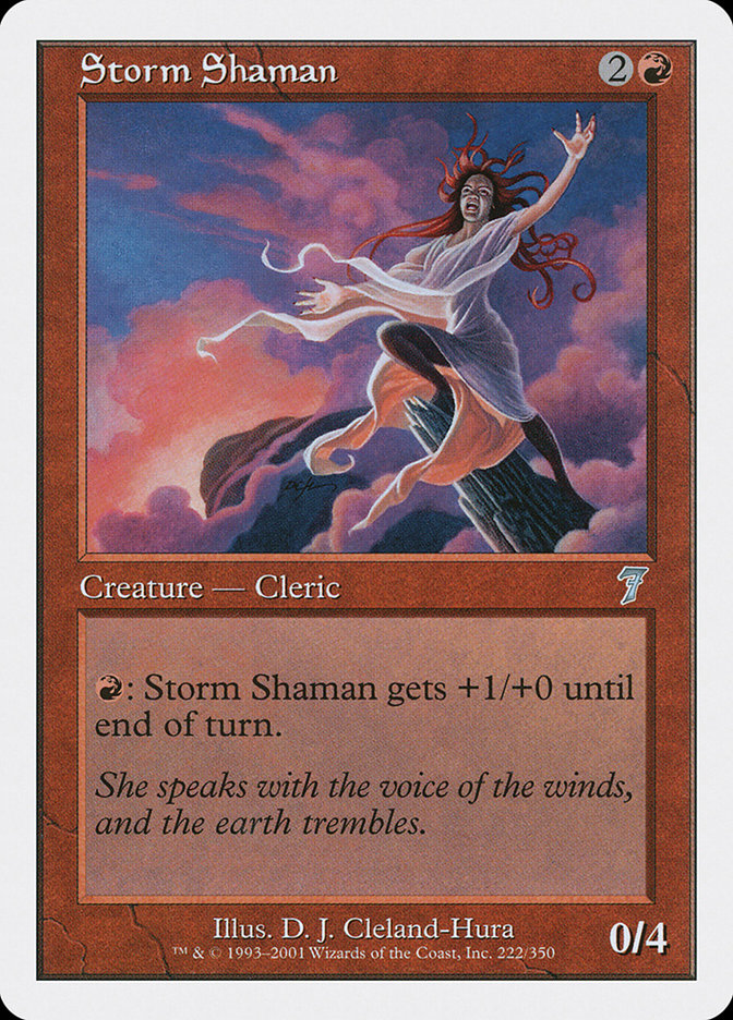 Storm Shaman [Seventh Edition] | Game Grid - Logan