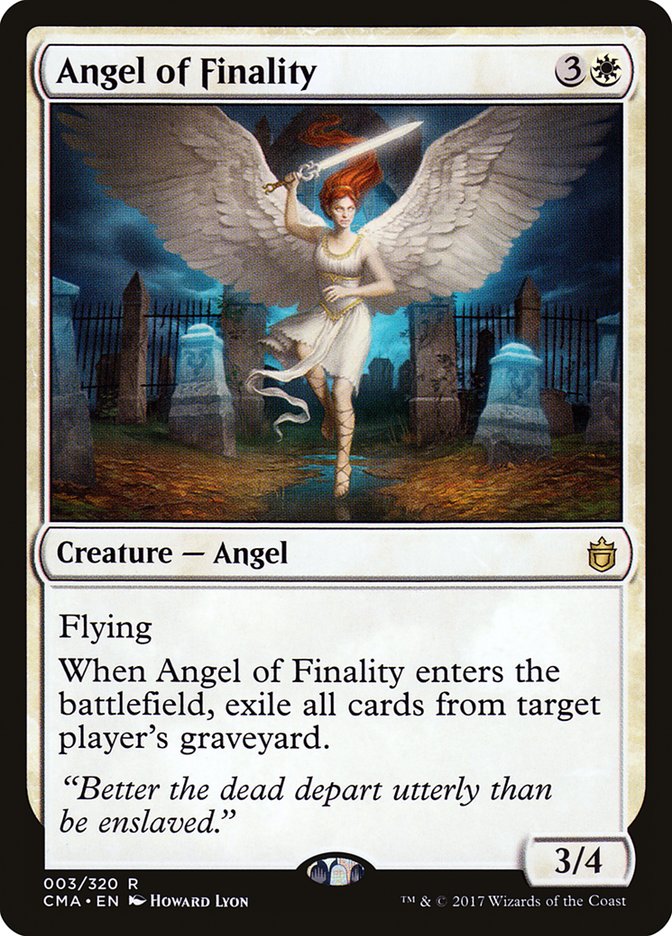 Angel of Finality [Commander Anthology] | Game Grid - Logan