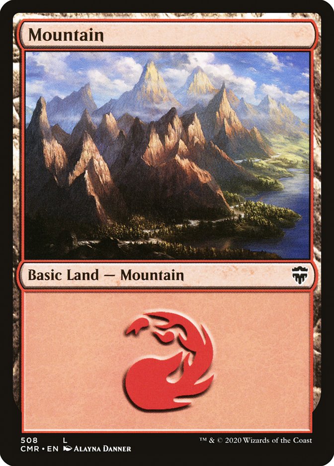 Mountain (508) [Commander Legends] | Game Grid - Logan