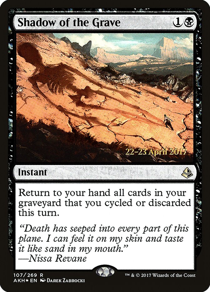 Shadow of the Grave [Amonkhet Prerelease Promos] | Game Grid - Logan