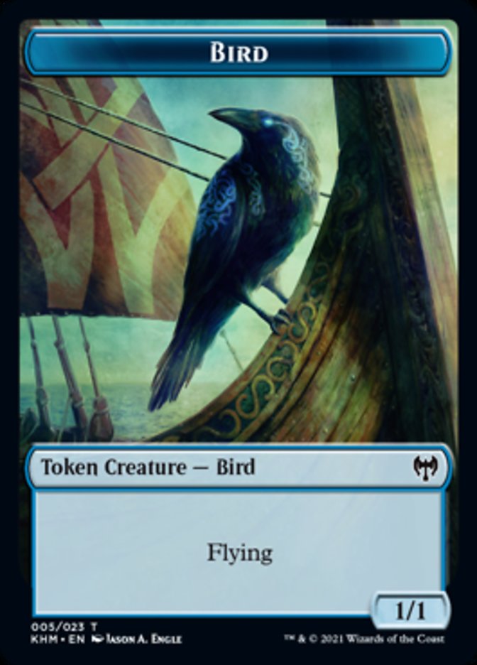 Bird Token [Kaldheim Tokens] | Game Grid - Logan