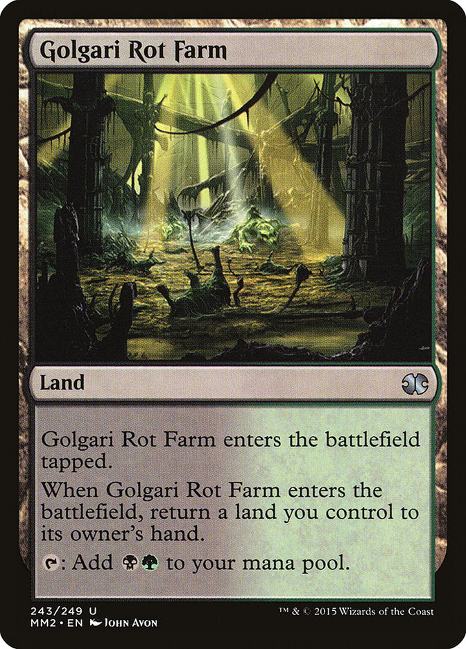 Golgari Rot Farm [Modern Masters 2015] | Game Grid - Logan